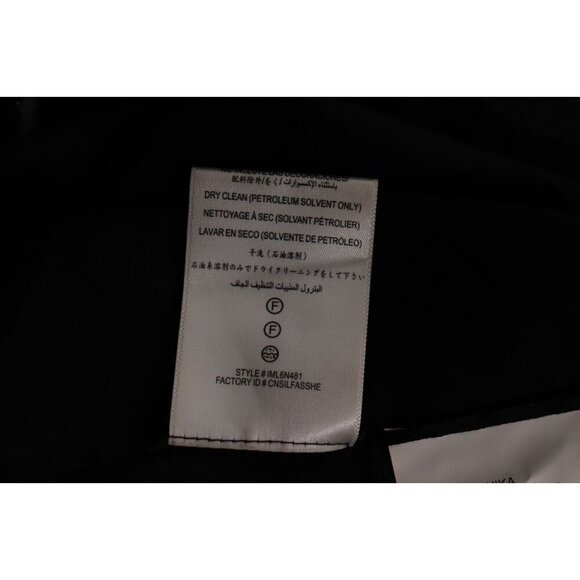 BCBGMaxazria Womens 0 Black Anika Silk Party Dress Gold Crystals Beaded IML6N481 - Picture 12 of 13